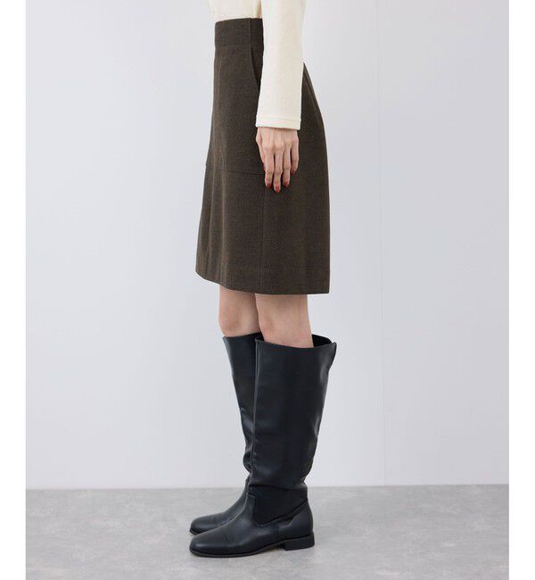 Rope&rsquo;Picnic「ジャージメルトンスカート」|スカート|