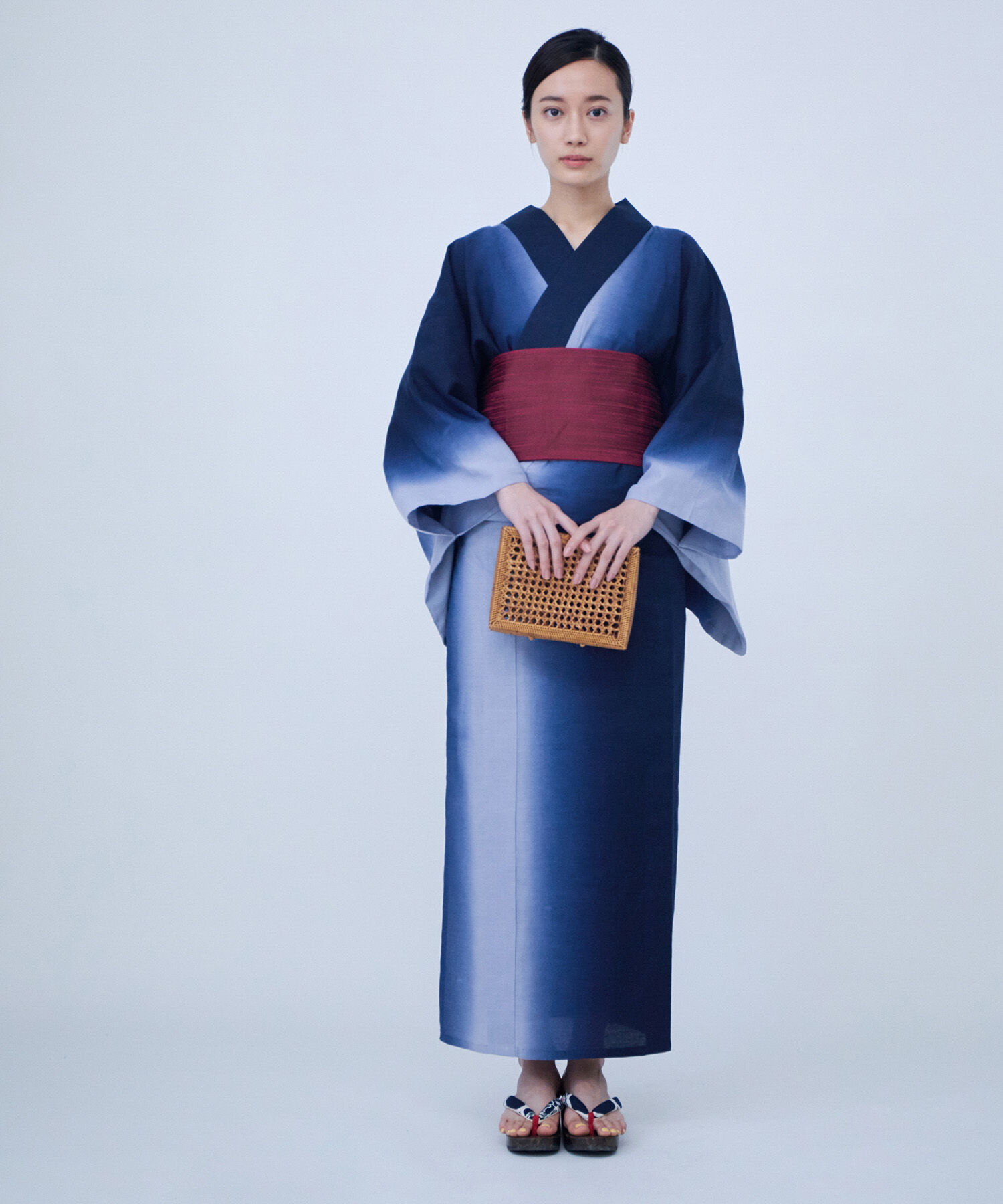 ADAM ET ROPE'「【WEB限定】【YAMATO for ADAM ET ROPE'】30th別注浴衣」|その他|ネイビー系(41)