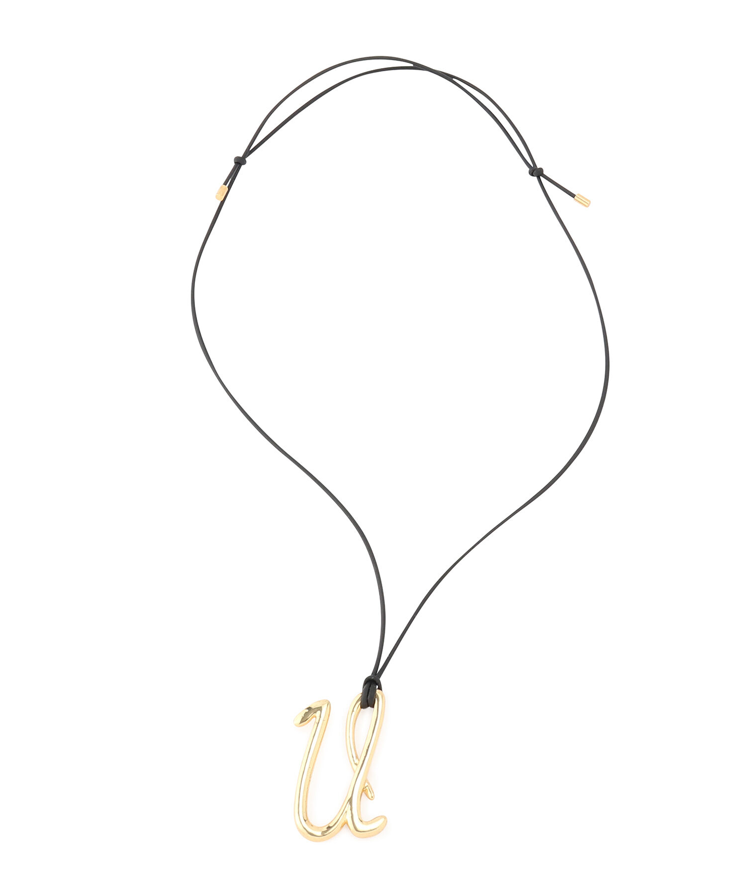 ADAM ET ROPE'「イニシャルネックレス」|ネックレス|