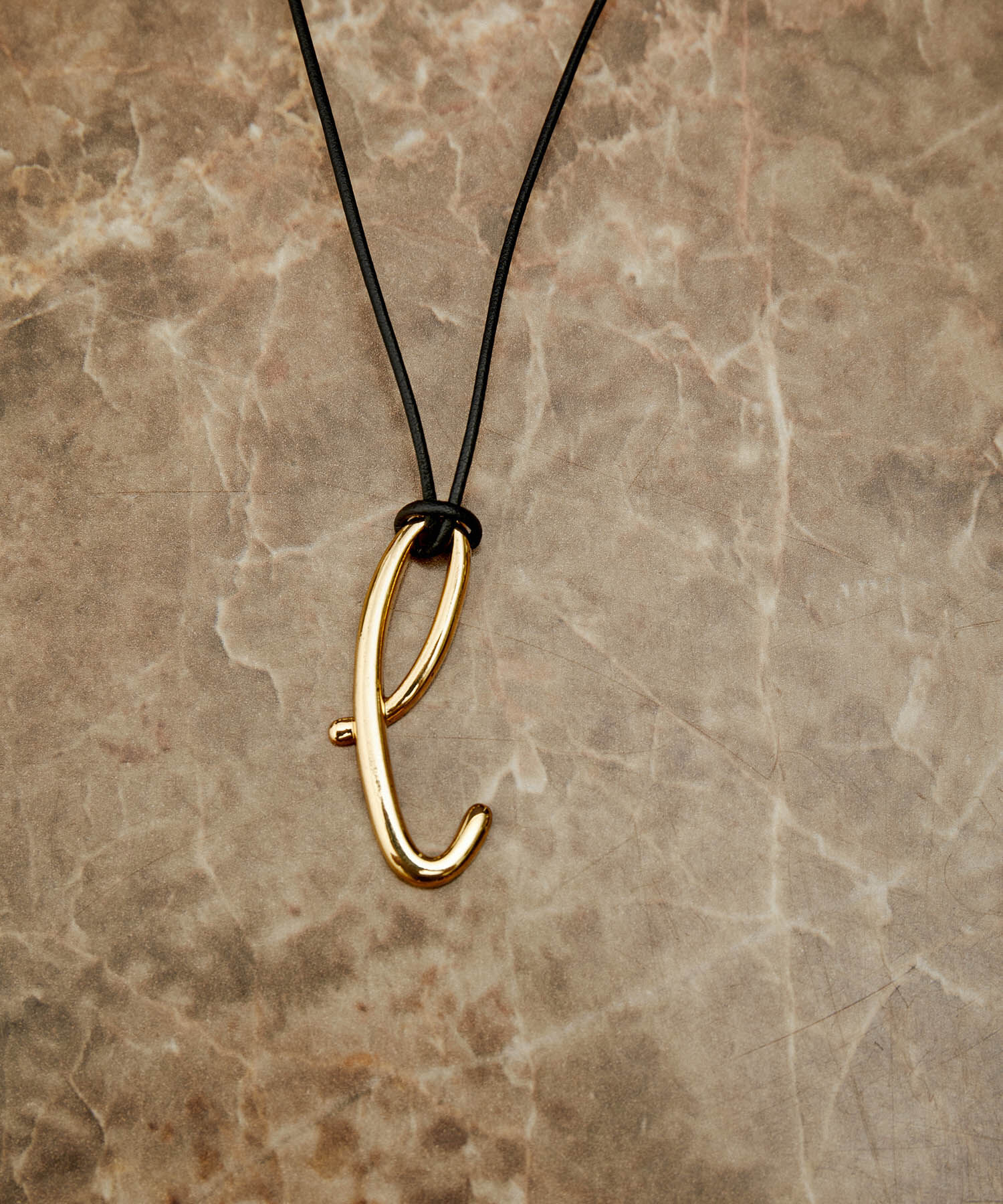 ADAM ET ROPE'「イニシャルネックレス」|ネックレス|ホワイト系(12)