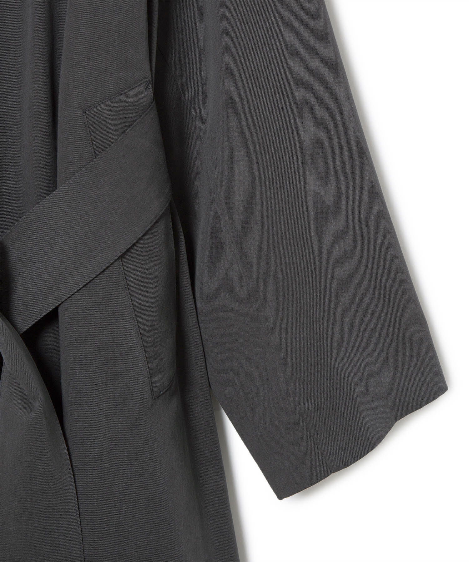 ADAM ET ROPE'「ミニマルオーバートレンチコート」|トレンチコート|