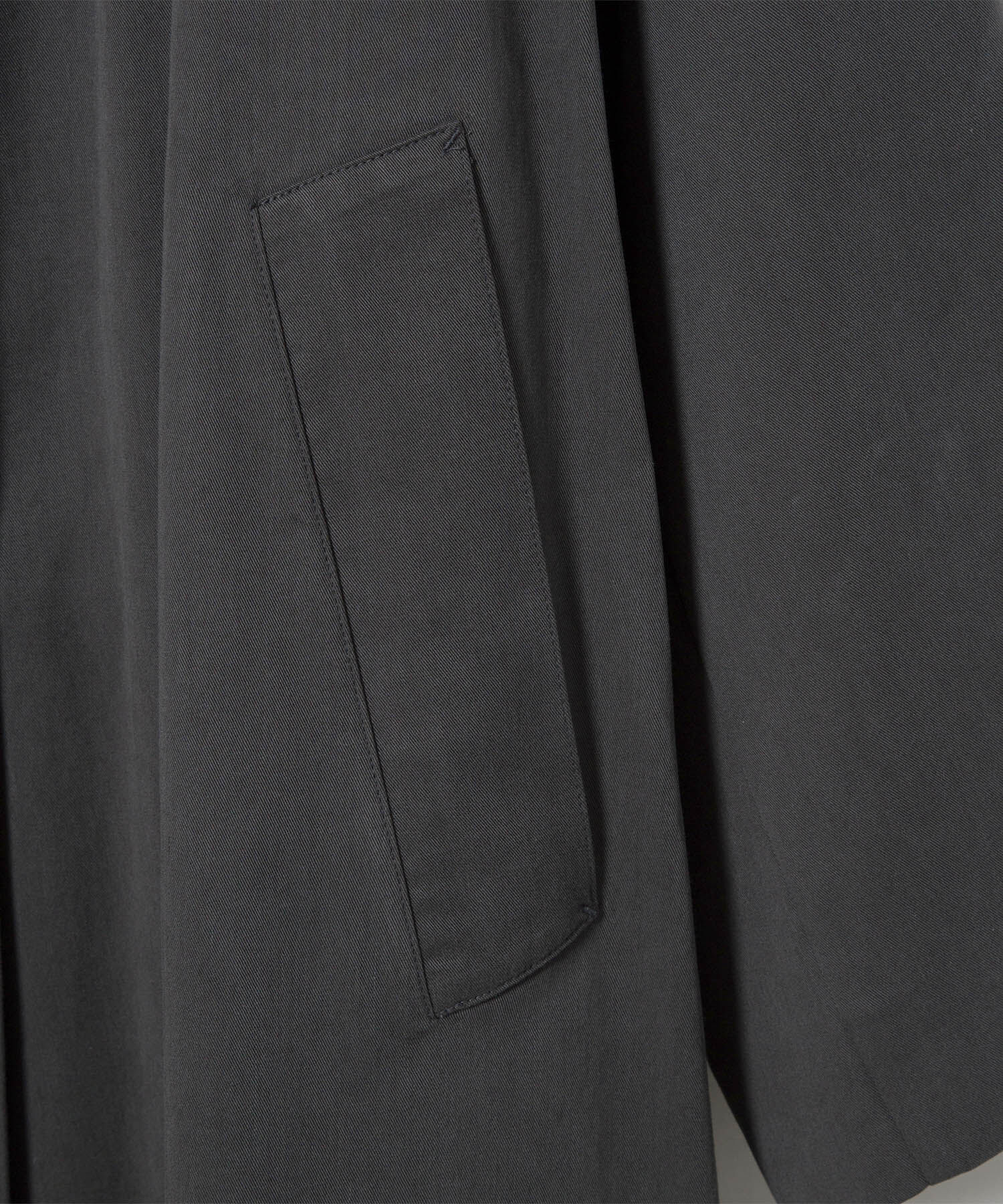 ADAM ET ROPE'「ミニマルオーバートレンチコート」|トレンチコート|