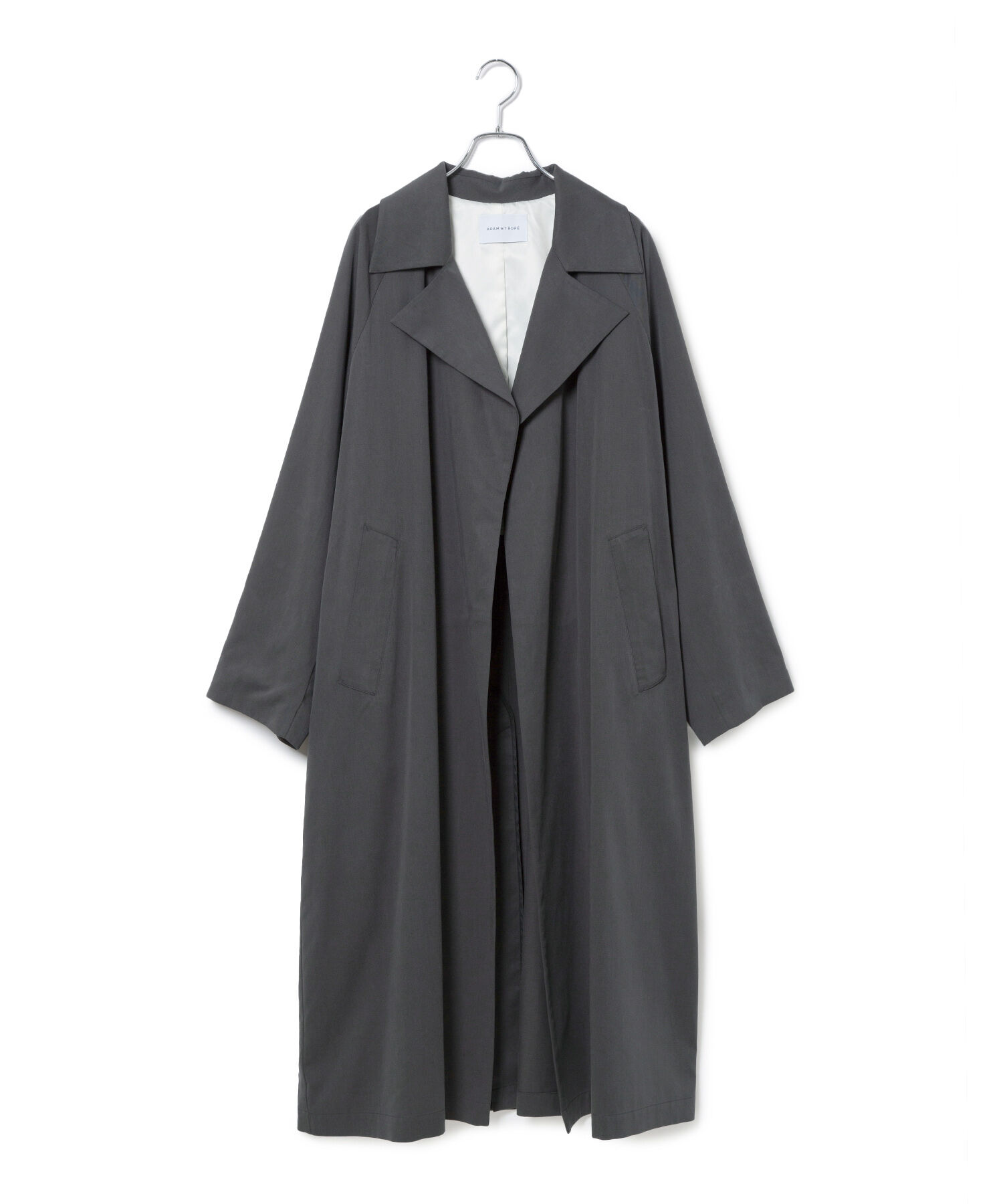 ADAM ET ROPE'「ミニマルオーバートレンチコート」|トレンチコート|