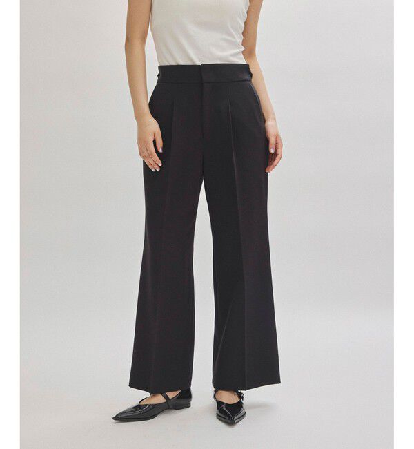 ADAM ET ROPE'「【WEB限定】・【撥水】骨格別スラックス ナチュラル」|スラックス|