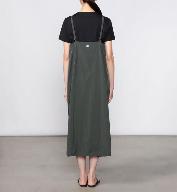DANTON「DANTON | ナイロンタフタ Aライン キャミソールワンピース WOMEN」|ワンピース|