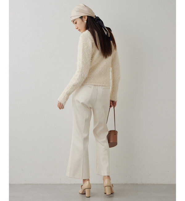  「ツィードニットプルオーバー」|ニット・セーター|