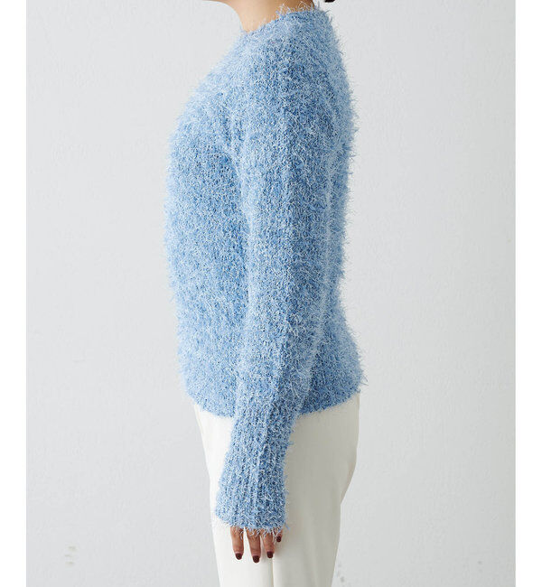  「ツィードニットプルオーバー」|ニット・セーター|