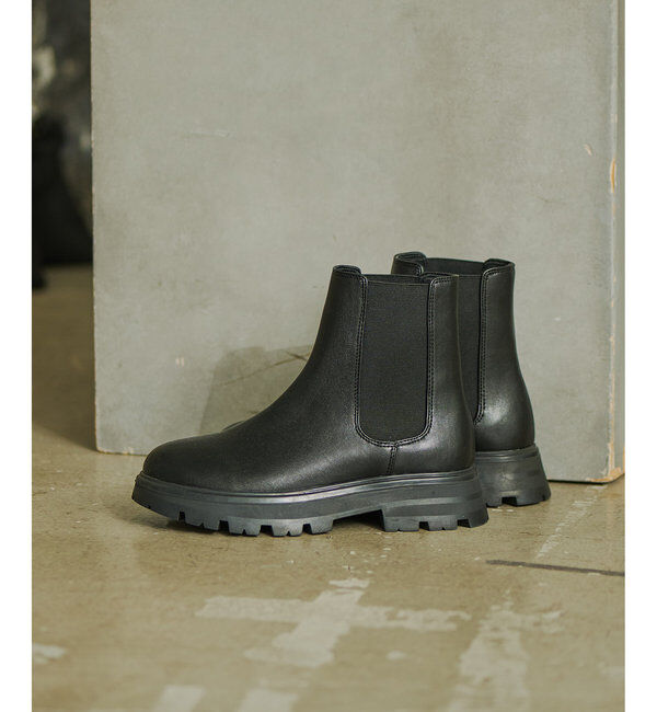  「【THE PAUSE】撥水サイドゴアブーツ」|ショートブーツ|