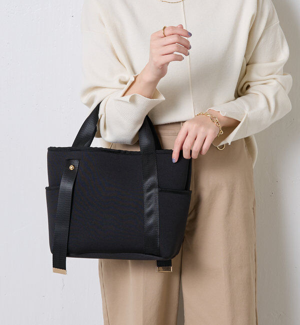  「《新色登場》【PAPILLONNER/パピヨネ】ミニウエットダブルポケットトート」|トートバッグ|