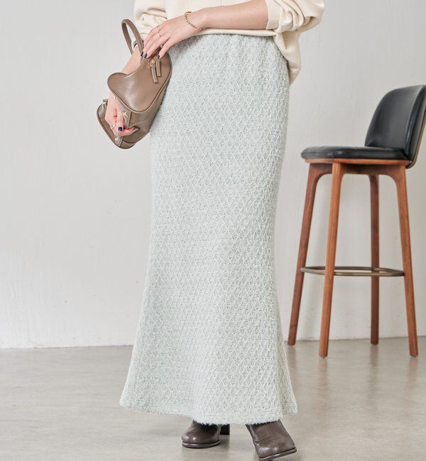  「シャギーマーメイドスカート」|スカート|