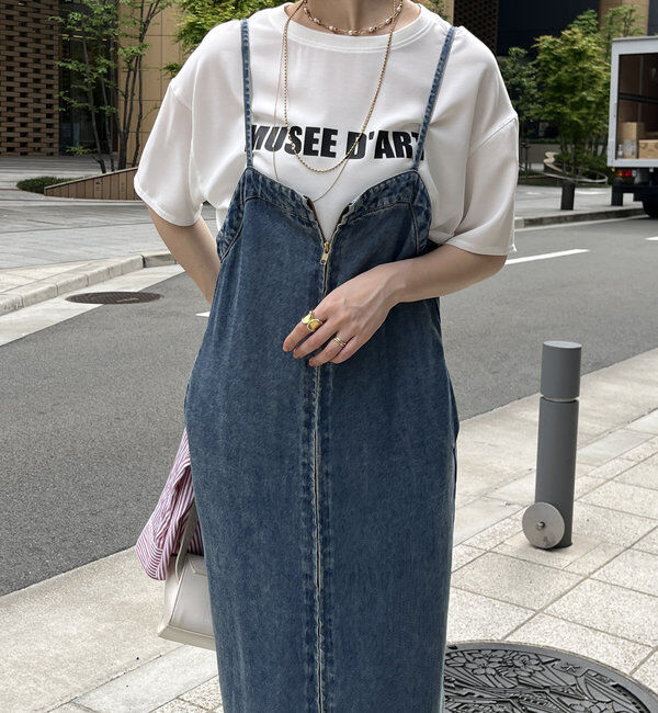  「ジョーゼットロゴTEE」|シャツ・ブラウス|