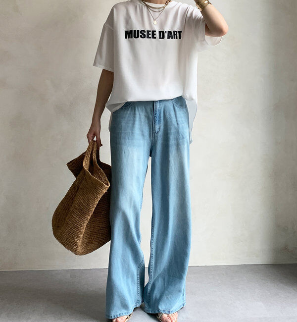  「ジョーゼットロゴTEE」|シャツ・ブラウス|