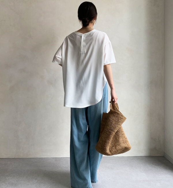  「ジョーゼットロゴTEE」|シャツ・ブラウス|