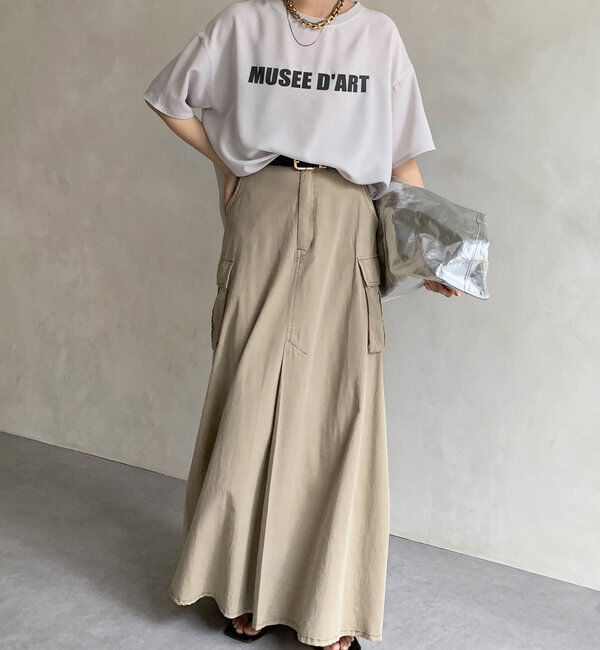  「ジョーゼットロゴTEE」|シャツ・ブラウス|