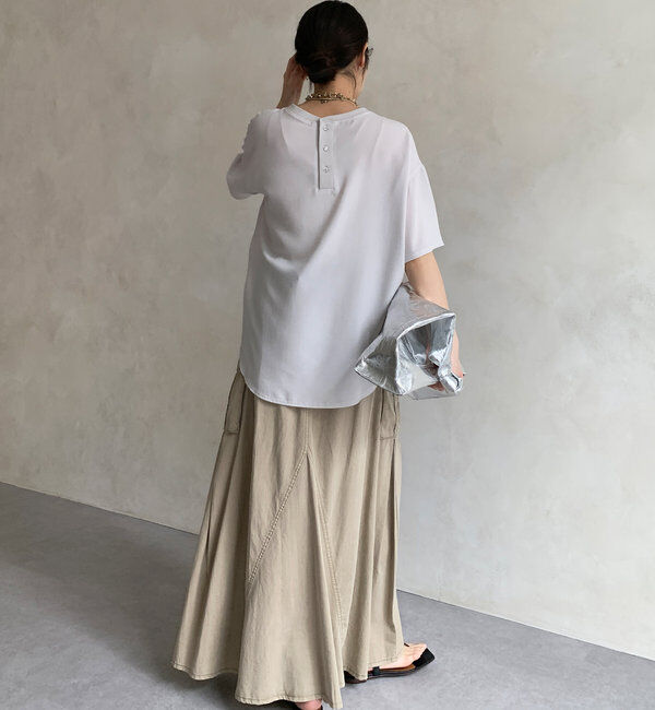  「ジョーゼットロゴTEE」|シャツ・ブラウス|