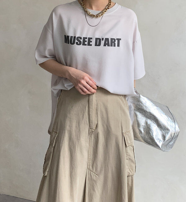  「ジョーゼットロゴTEE」|シャツ・ブラウス|