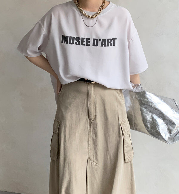  「ジョーゼットロゴTEE」|シャツ・ブラウス|