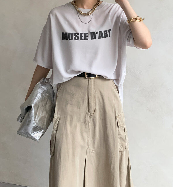  「ジョーゼットロゴTEE」|シャツ・ブラウス|