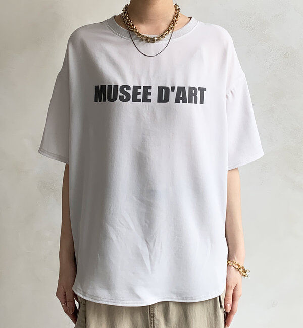  「ジョーゼットロゴTEE」|シャツ・ブラウス|