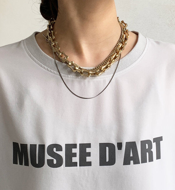  「ジョーゼットロゴTEE」|シャツ・ブラウス|