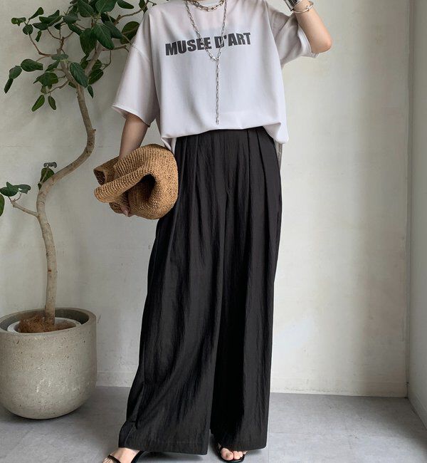  「ジョーゼットロゴTEE」|シャツ・ブラウス|