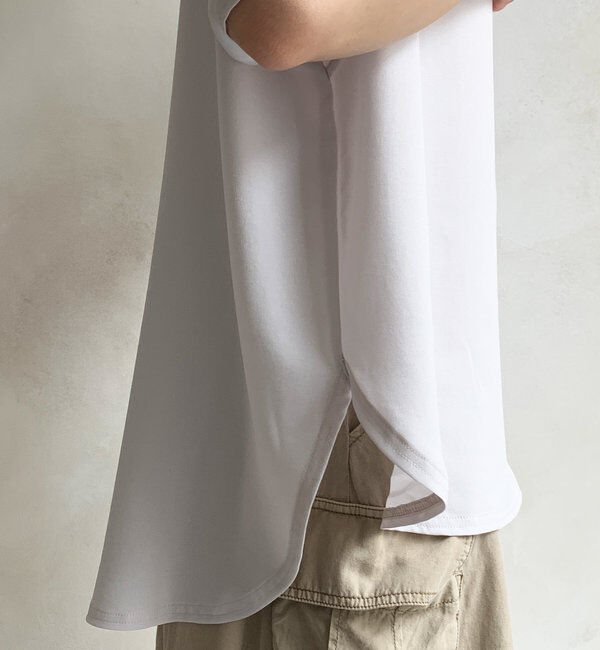  「ジョーゼットロゴTEE」|シャツ・ブラウス|