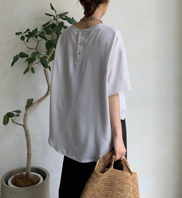  「ジョーゼットロゴTEE」|シャツ・ブラウス|