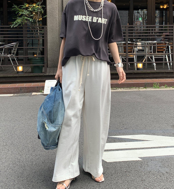  「ジョーゼットロゴTEE」|シャツ・ブラウス|