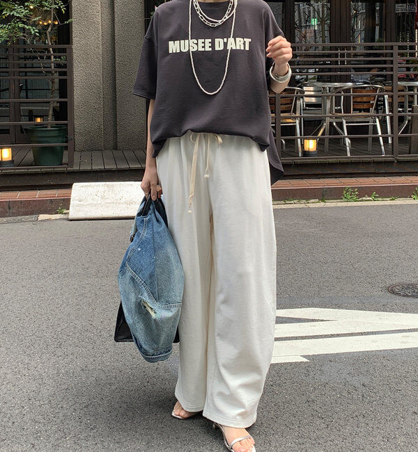  「ジョーゼットロゴTEE」|シャツ・ブラウス|