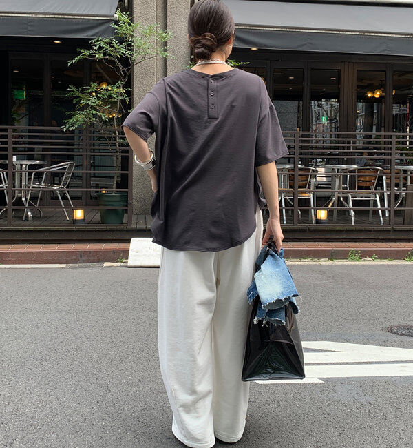  「ジョーゼットロゴTEE」|シャツ・ブラウス|