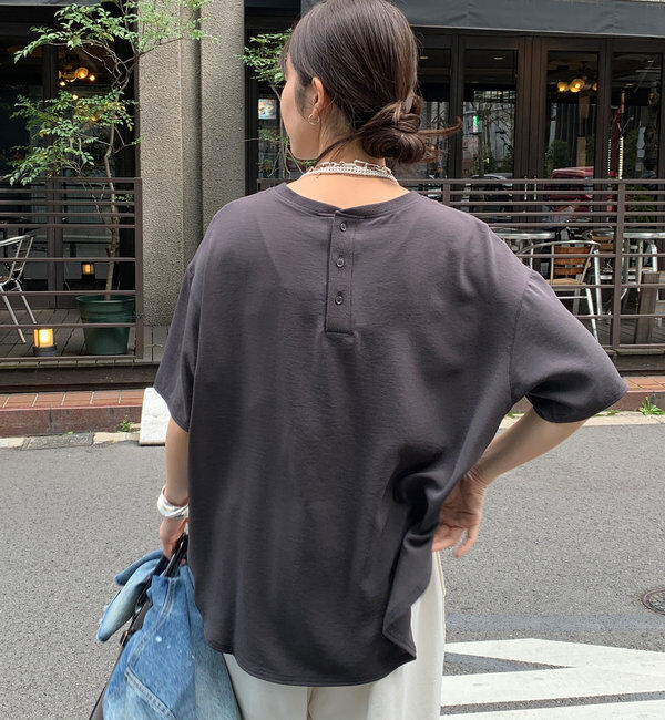  「ジョーゼットロゴTEE」|シャツ・ブラウス|