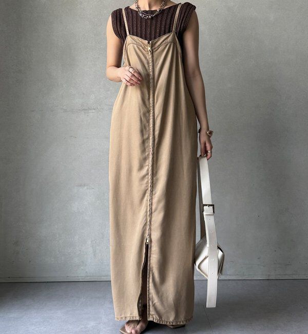  「【WEB限定】ラメリブニットタンク」|ニット・セーター|