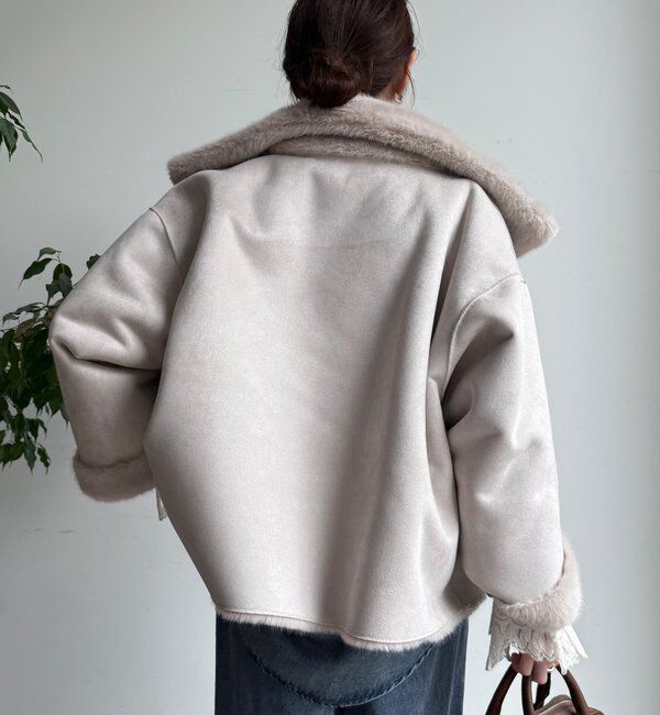  「フェイクファーリバーシブルコート」|その他|