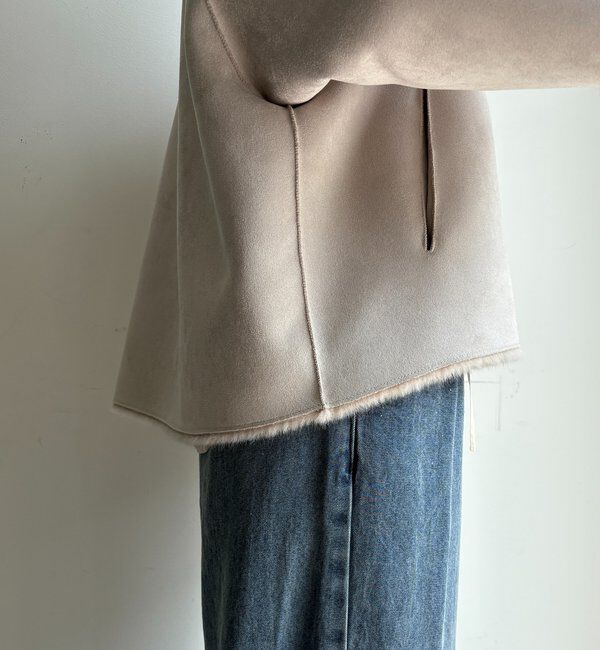  「フェイクファーリバーシブルコート」|その他|