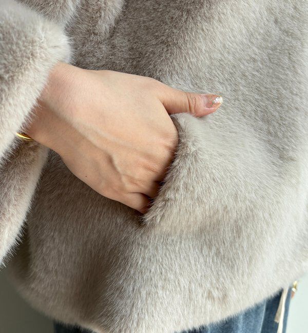  「フェイクファーリバーシブルコート」|その他|