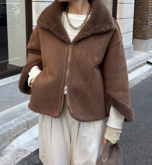  「フェイクファーリバーシブルコート」|その他|