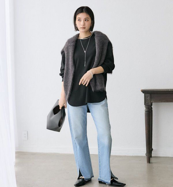  「カットジョーゼットライトプルオーバー」|Tシャツ・カットソー|