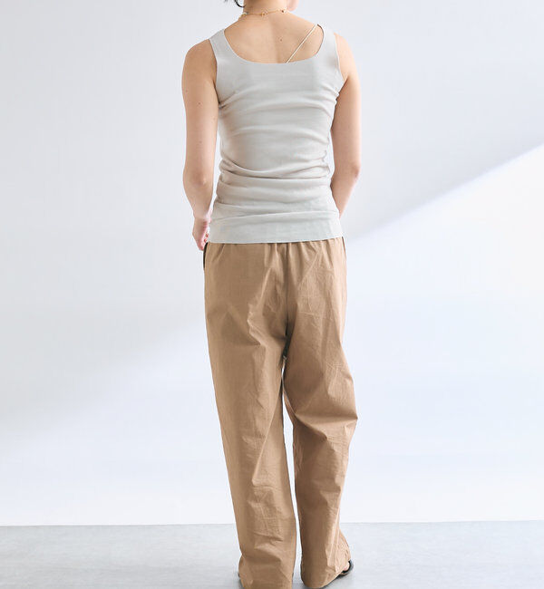  「【RIVE DROITE 名品インナー】シームレスタンク」|キャミソール|