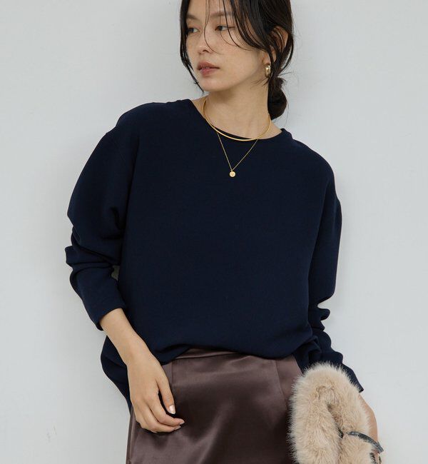  「【新色登場！】バックスリットブラウスT」|シャツ・ブラウス|