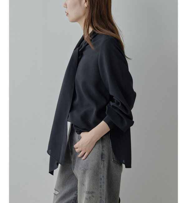  「フィネスボウタイブラウス2」|シャツ・ブラウス|