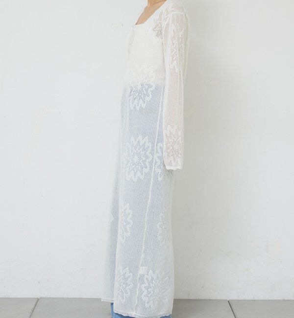  「メッシュニットドレス」|ワンピース|