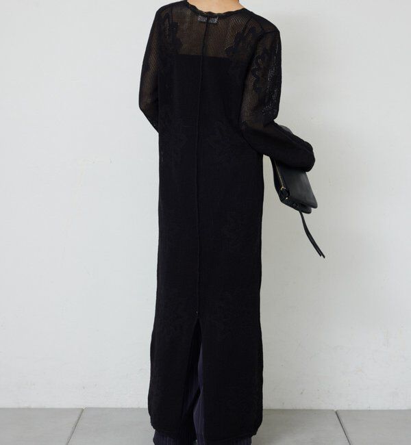  「メッシュニットドレス」|ワンピース|