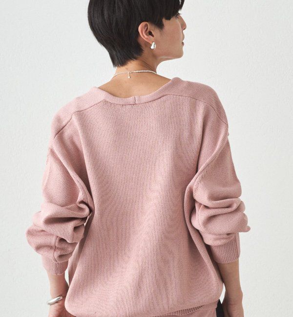  「コットンVニット」|ニット・セーター|