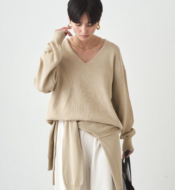  「マルチウェイ肩掛けニット」|ニット・セーター|