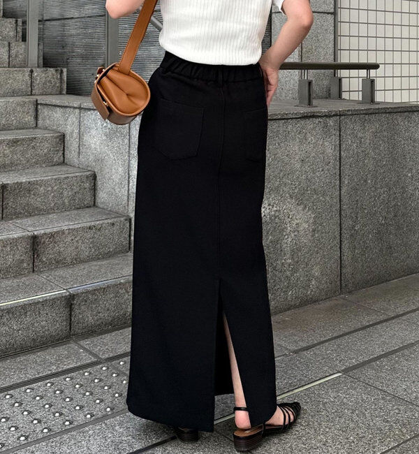  「【お気に入り累計2万超え/全骨格◎/低身長サイズ】マキシIラインスカート」|スカート|