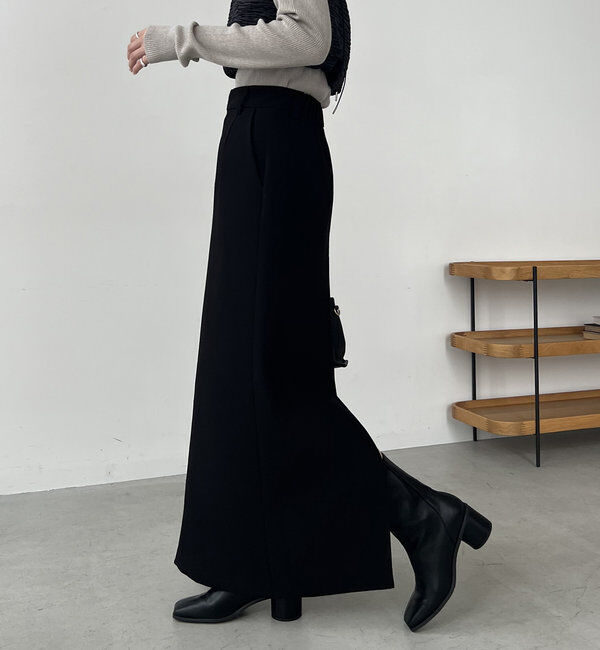  「【お気に入り累計2万超え/全骨格◎/低身長サイズ】マキシIラインスカート」|スカート|