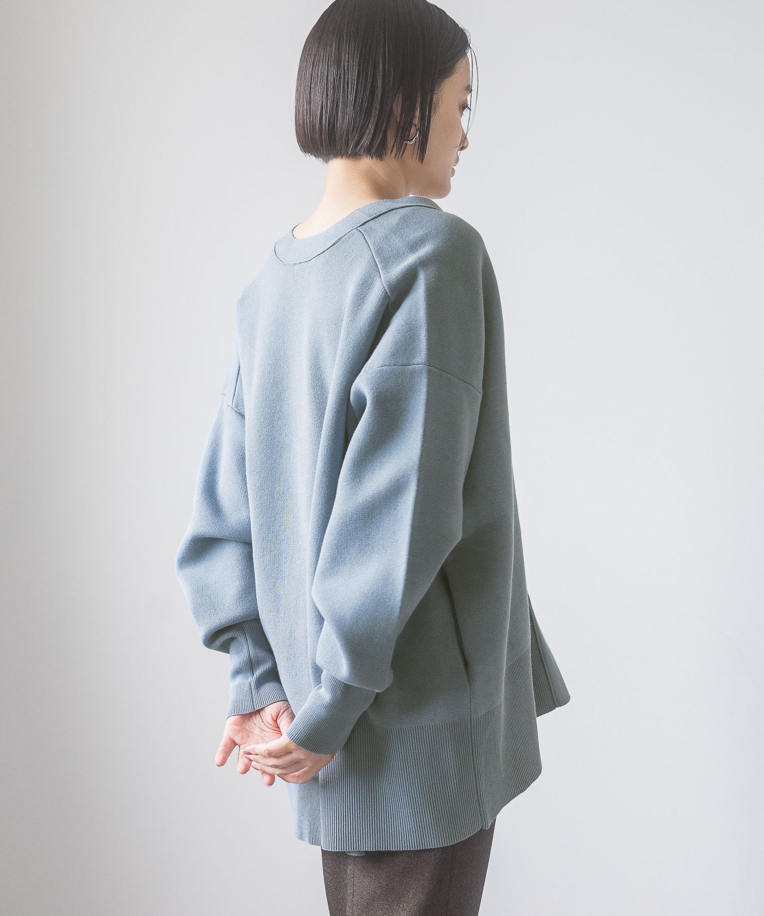 A part by 「【新色追加】スポンジニットBIGカーディガン」|ニット・セーター|