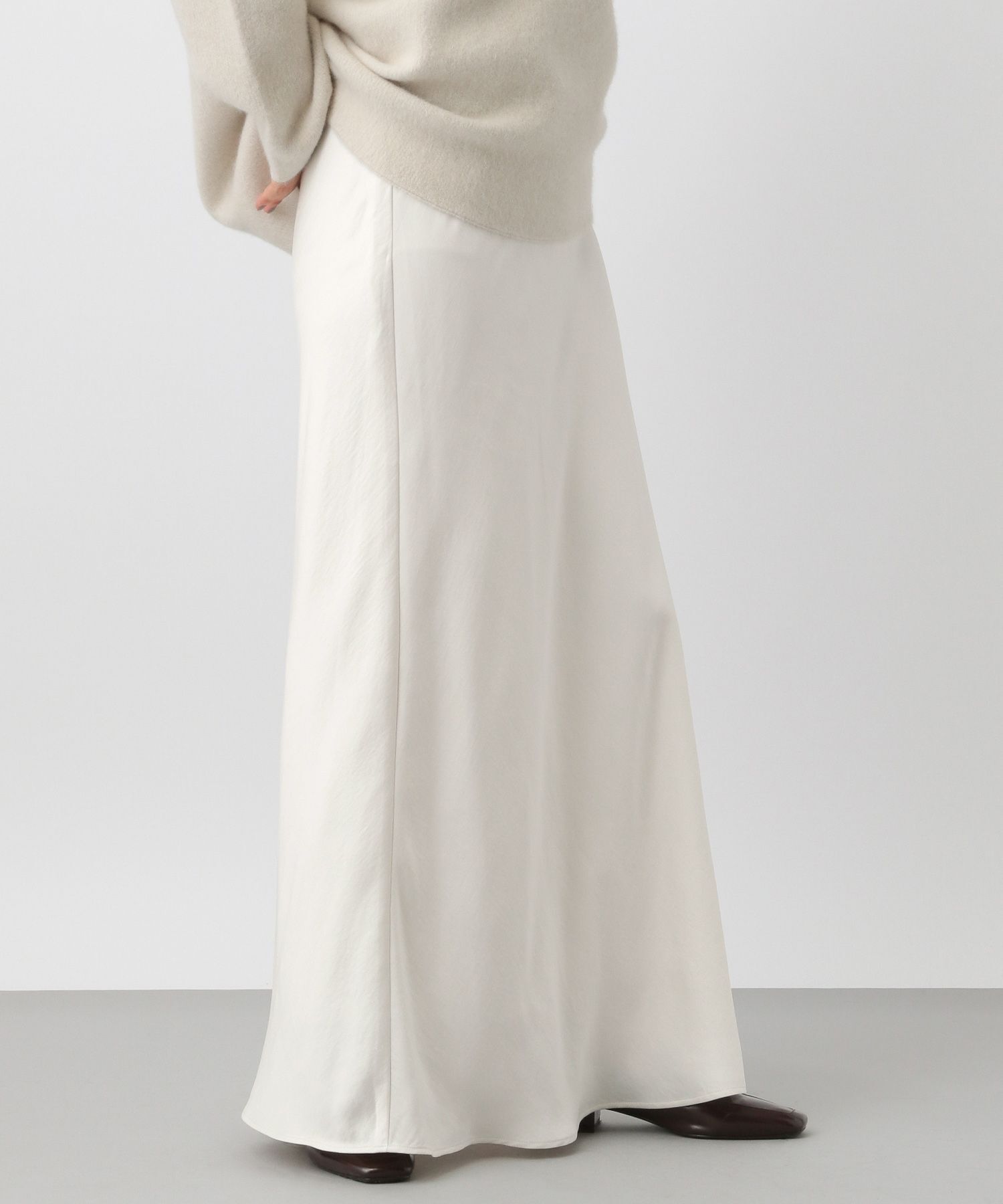 A part by 「シルクライクナロースカート」|スカート|