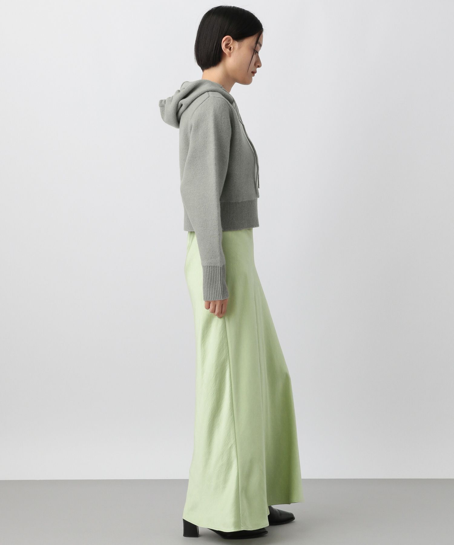 A part by 「シルクライクナロースカート」|スカート|