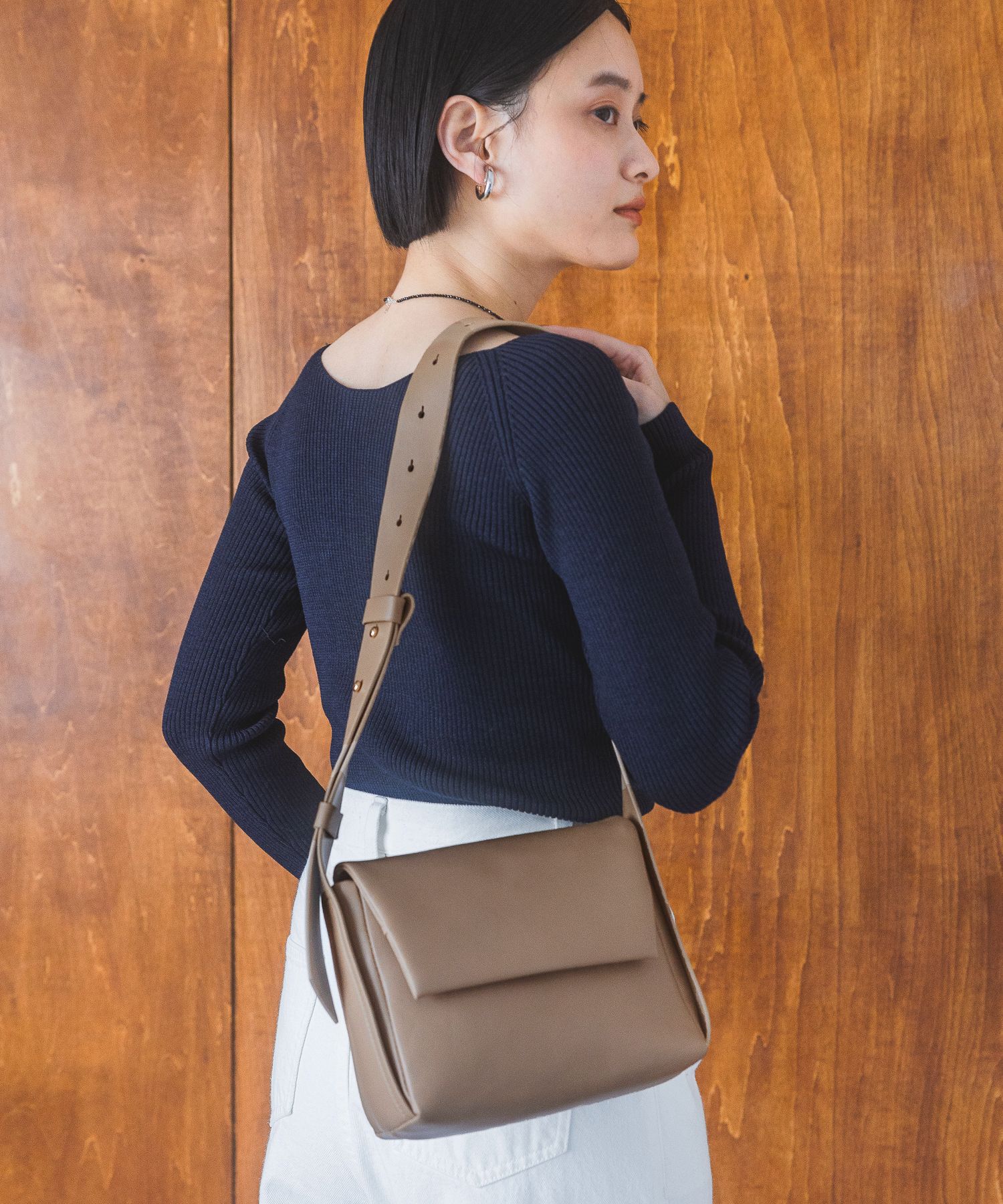 A part by 「スクエアフトベルトショルダーバッグ」|ショルダー・メッセンジャー|
